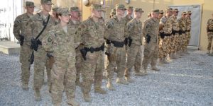 Şapte militari răniţi s-au întors la unitatea lor