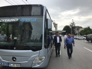 Un autobuz de top pe străzile din Piteşti