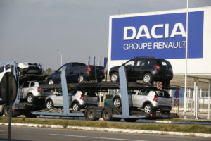 Dacia, prăbuşire în Marea Britanie
