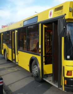 Cetăţean blocat în autobuzul Publitrans