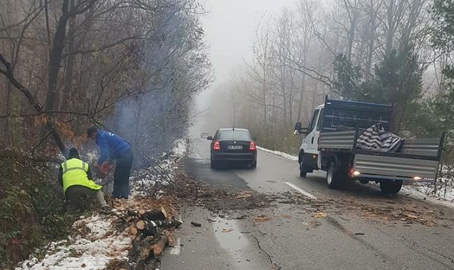 Pericol pe drumul Piteşti - Băbana