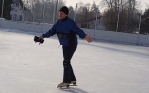 Din nou patinoar în Parcul Trivale