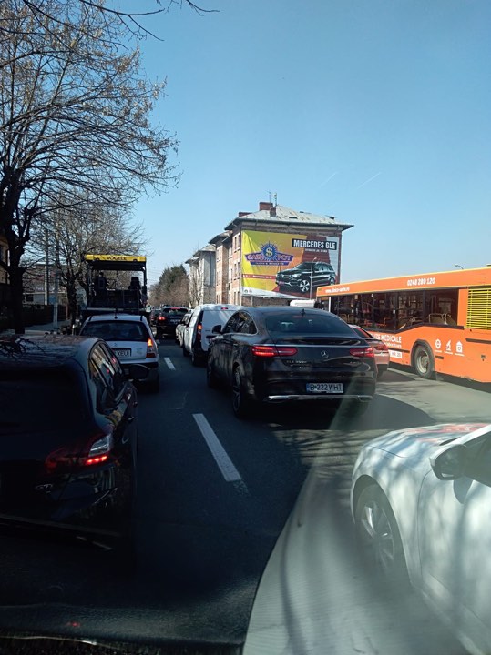 Traficul în Pitești, paralizat de lucrări!
