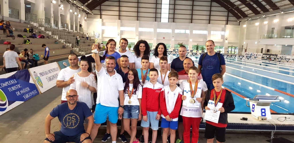 CSM Piteşti, pe podium la Campionatele Naţionale de înot