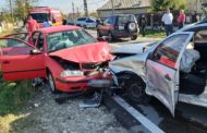 Cinci răniți în accident la Merișani