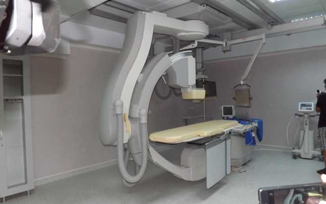 Un aparat nou pentru Laboratorul de Angiografie