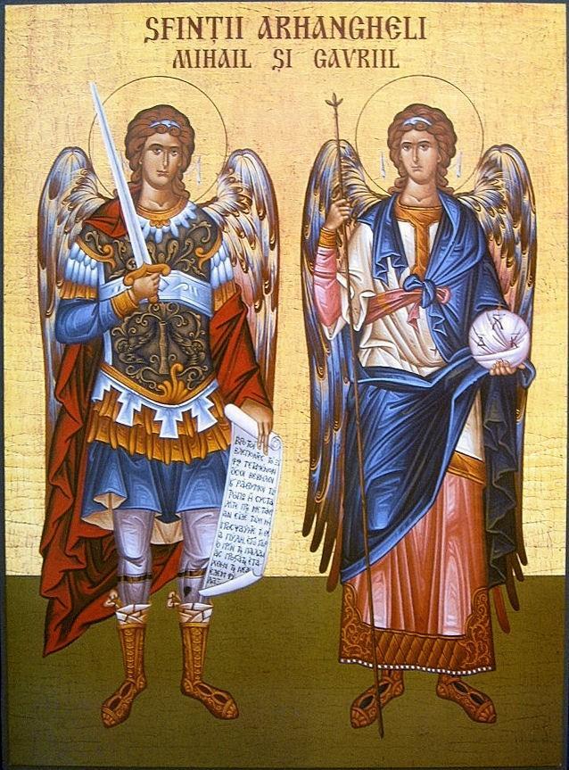 Urări de ziua Sfinţilor Arhangheli Mihail şi Gavriil!