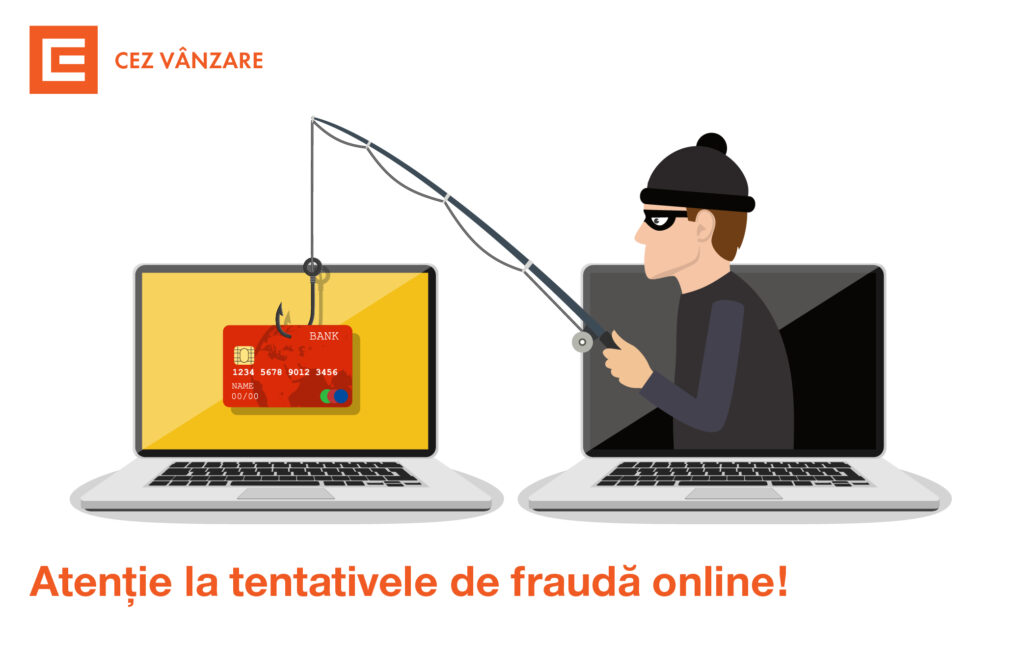 CEZ Vânzare avertizează: numărul tentativelor de fraudă online și mailuri înșelătoare au crescut la nivel național