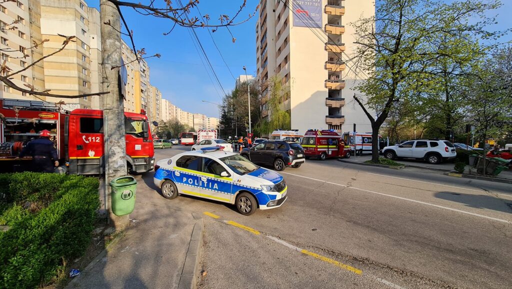 ACCIDENT IN INTERSECŢIA DIN ZONA NORD
