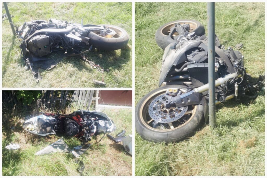 Accident cu doi motocicliști răniți în Argeș