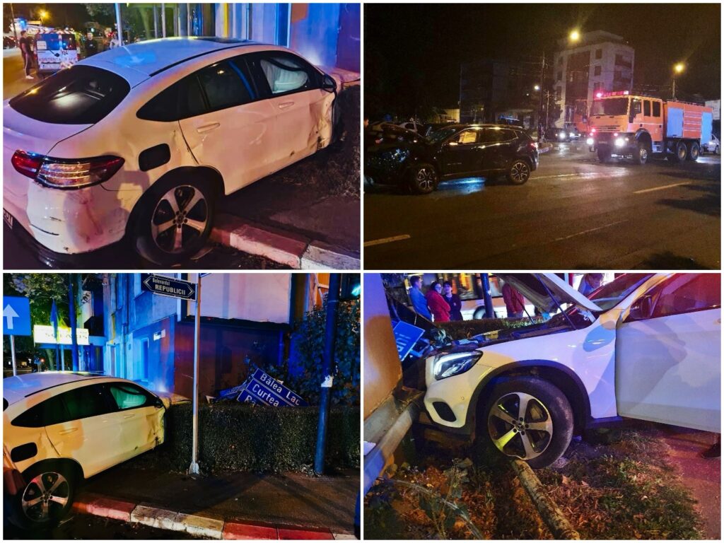 Accident soldat cu două victime la ITM, în Pitești