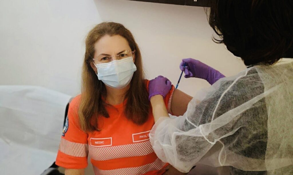 Vaccinată prima în Pitești, șefa de la Ambulanță este dezamăgită