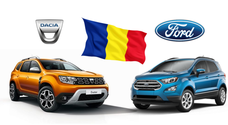 18.277 de maşini Dacia şi Ford, produse în octombrie în România