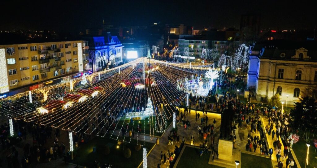 Revelion în Piața Primăriei Pitești, concert cu artiști celebri