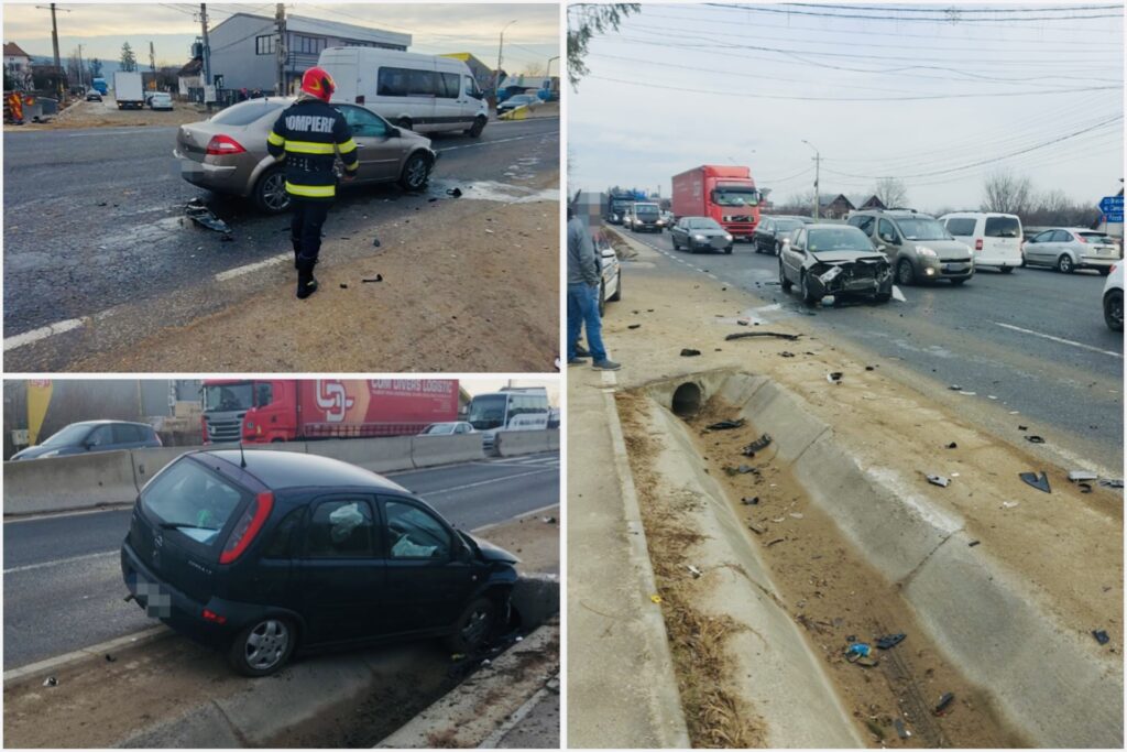 Argeș: Accident cu două autoturisme, victimă dusă la spital