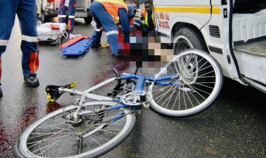 Biciclist ucis și lăsat într-o baltă de sânge la Recea