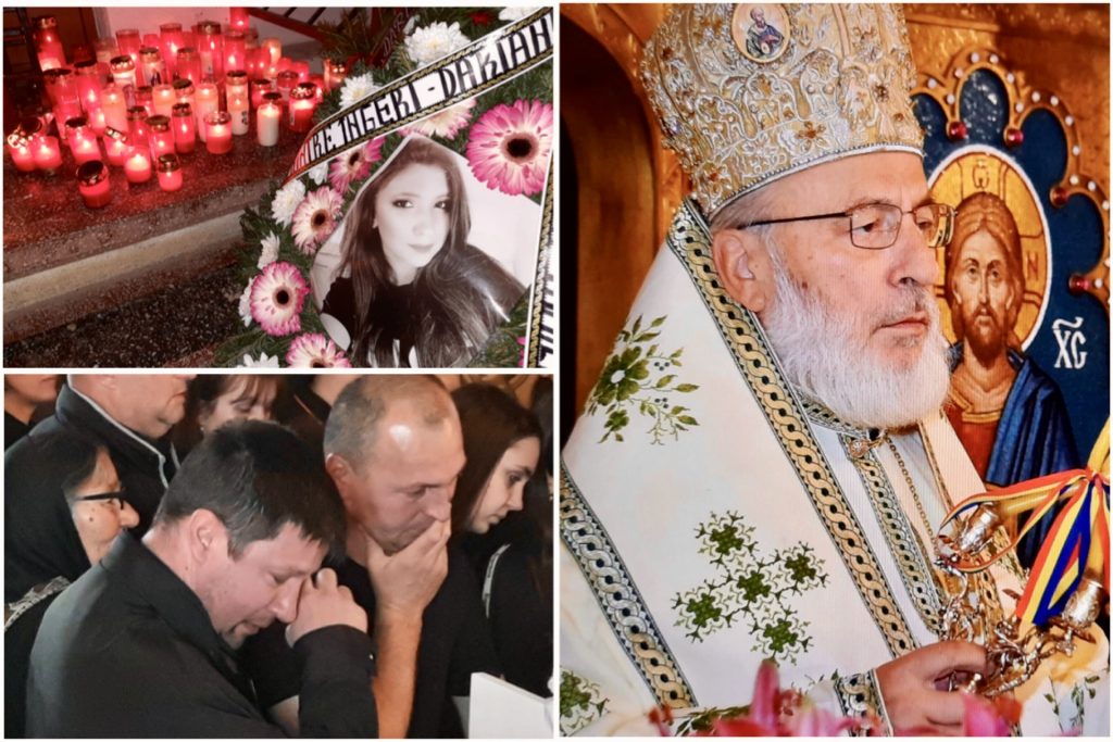 ÎPS Calinic este alături de preotul Daniel Radu după moartea fiicei