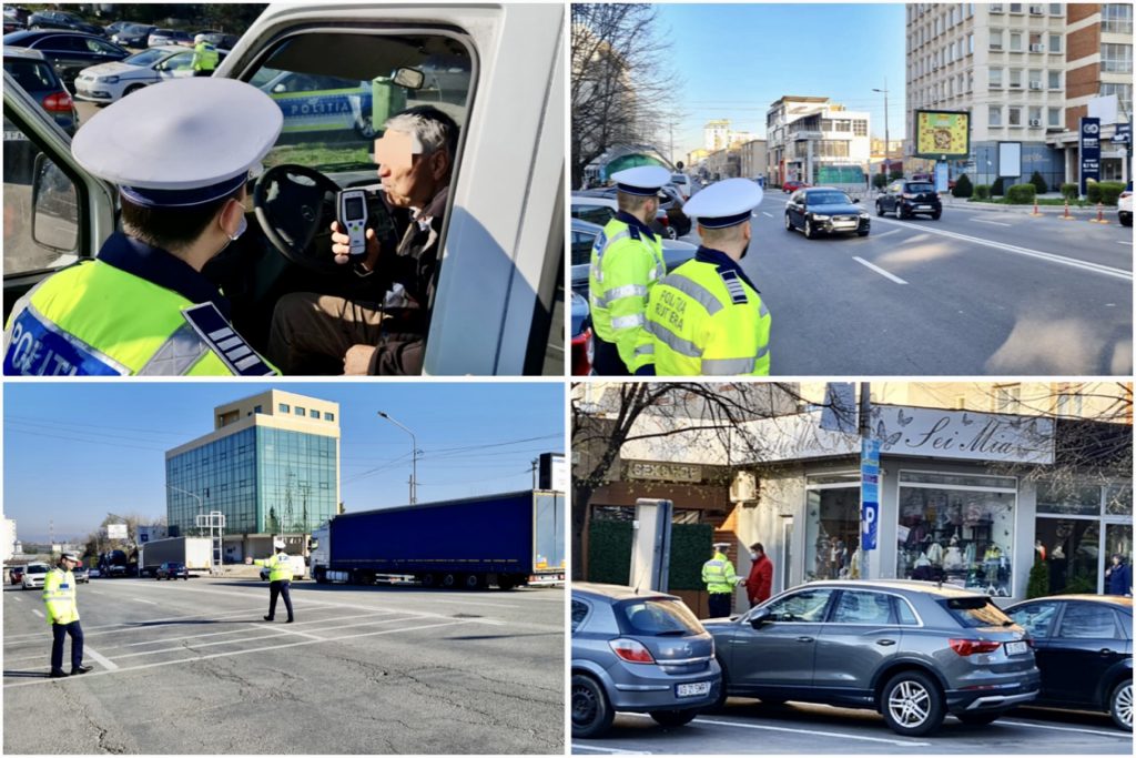 Astăzi: Amenzi, permise reținute, șofer prins beat   în Pitești