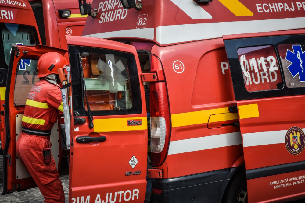 Acum, în Pitești: Copil de 1 an, salvat de pompierii argeșeni