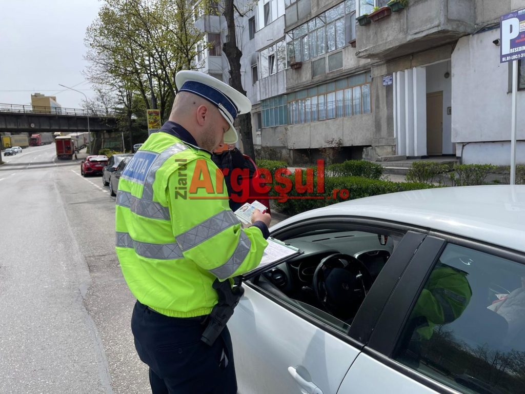 14 șoferi au rămas fără permise de conducere în Pitești!