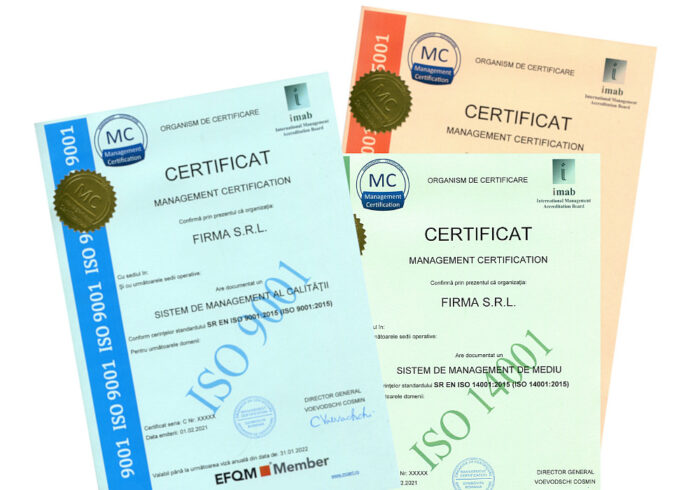 O certificare ISO este esentiala in foarte multe afaceri