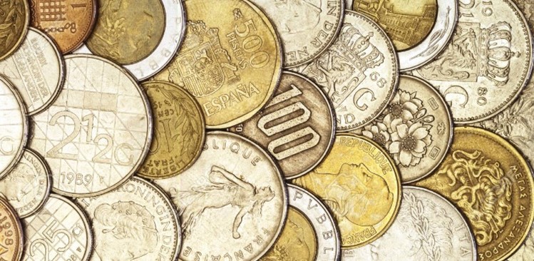 Care erau monedele naționale ale țărilor care acum folosesc euro în Uniunea Europeană?