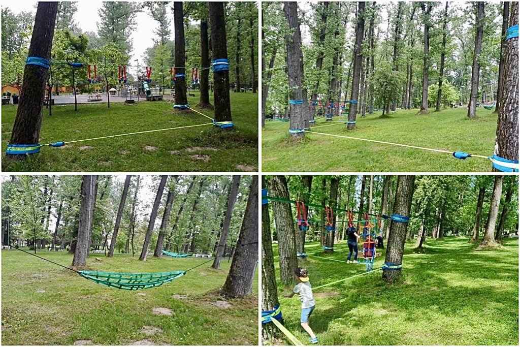 Aventura Parc în Pitești, trasee pentru copii și adolescenți