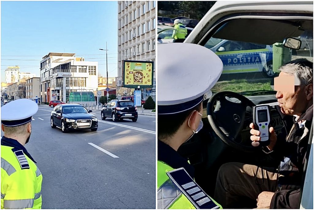 Prăpăd pe drumurile din Argeș, șoferi beți și fără permis