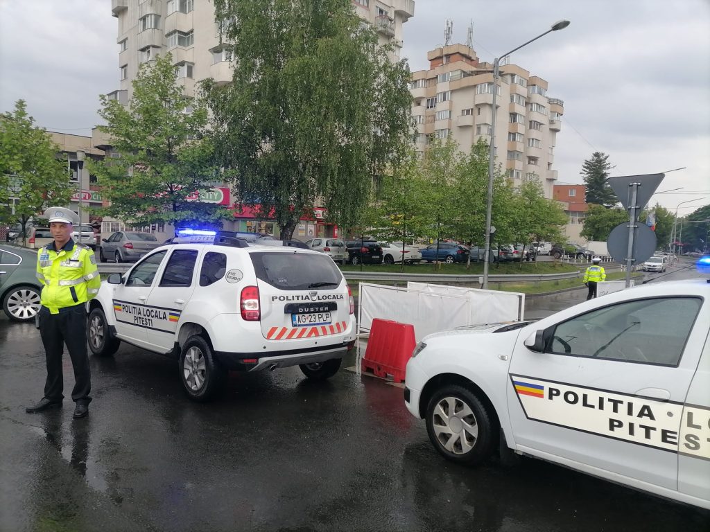 Poliția Locală Pitești, măsuri la maraton