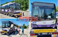 Primul autobuz electric a ajuns la Pitești