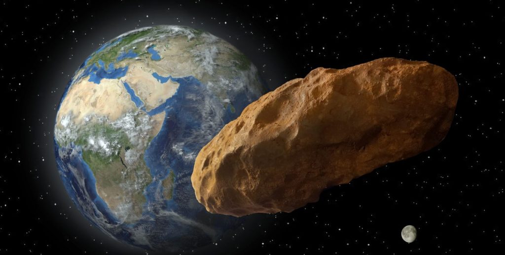 Un asteroid se apropie de Pământ