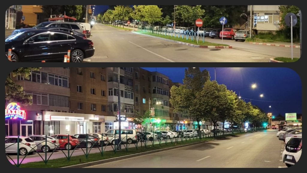 Cartiere din Pitești iluminate cu LED