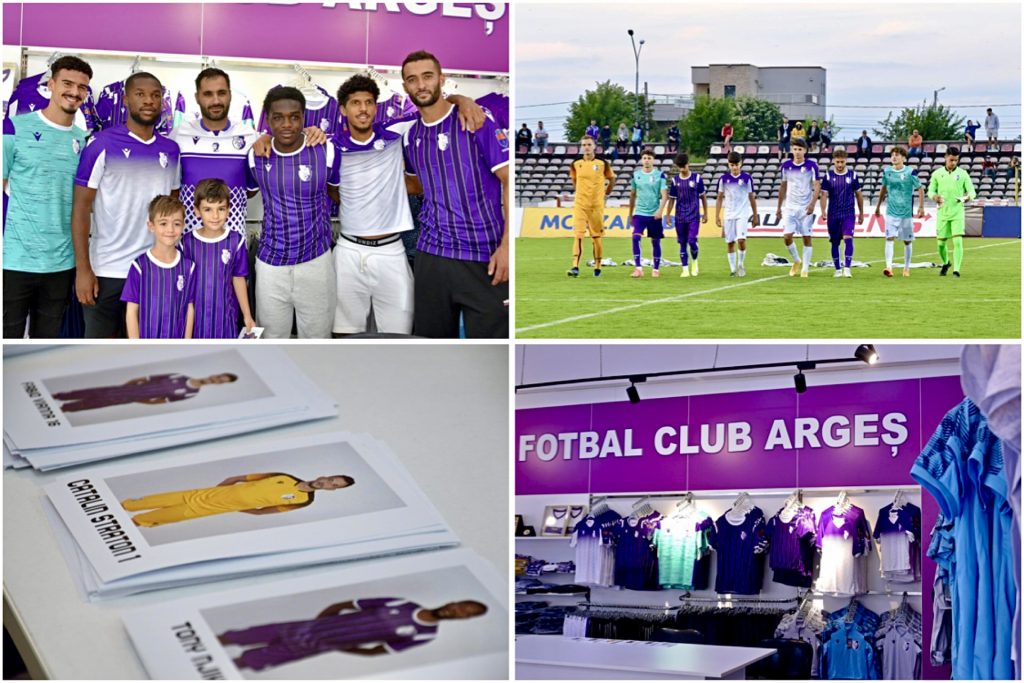 FC Argeș și-a prezentat lotul și noile echipamente de joc