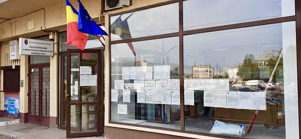 Pitești: Se închide un centru de taxe și impozite de pe Republicii