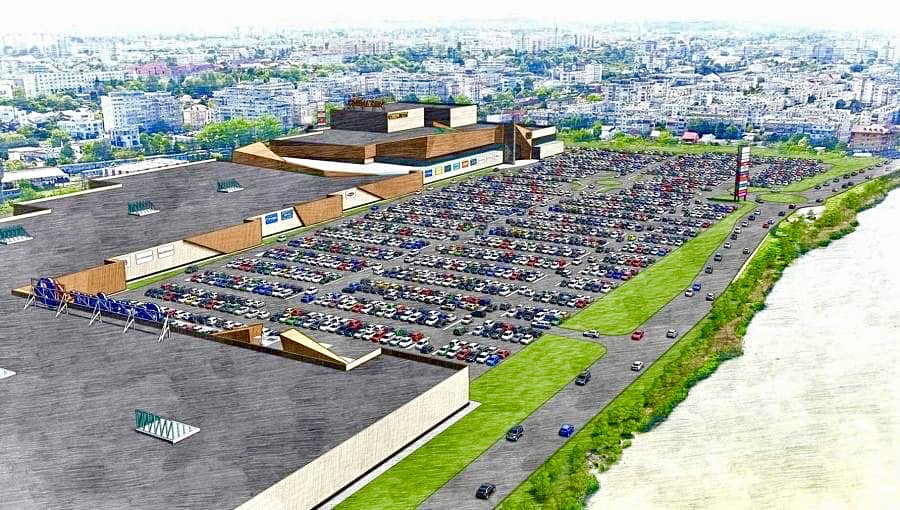 Pitești: Noul mall din Tudor Vladimirescu intră în linie dreaptă