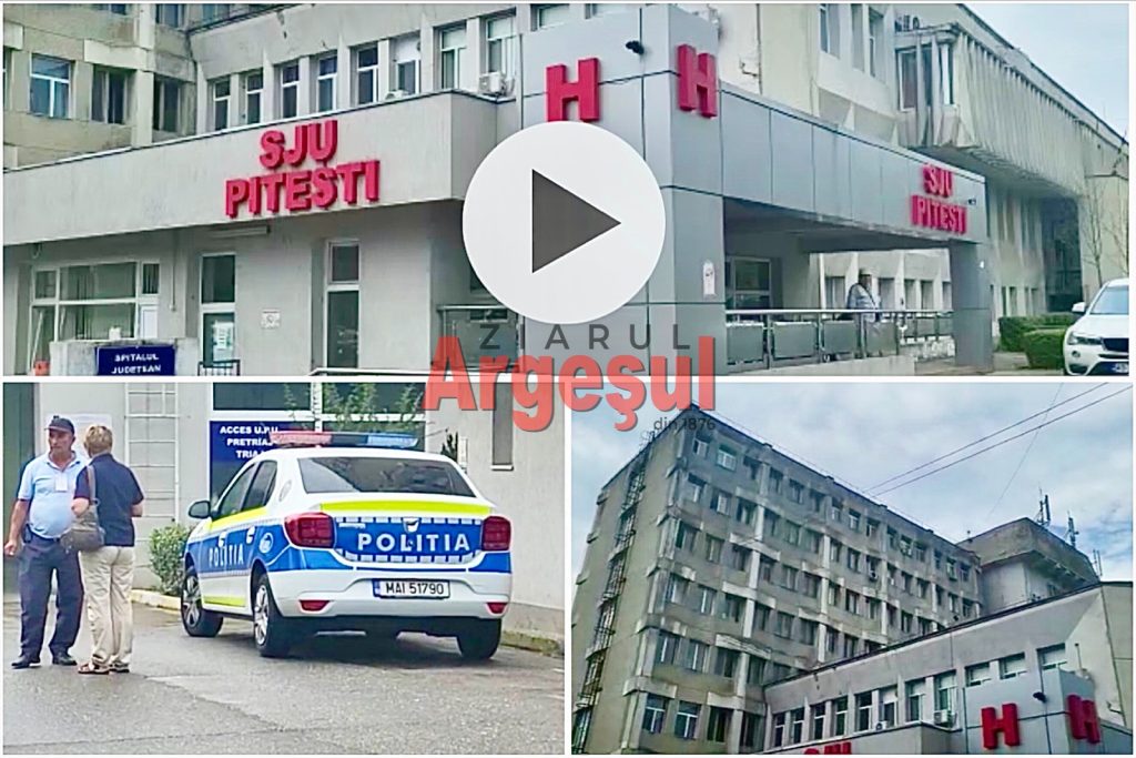 Video: Un pacient internat la SJU Pitești s-a aruncat de la etaj