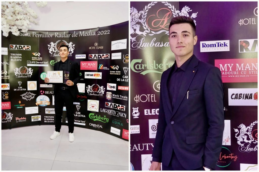 Elev din Pitești, premiu special la Gala Radar de Media