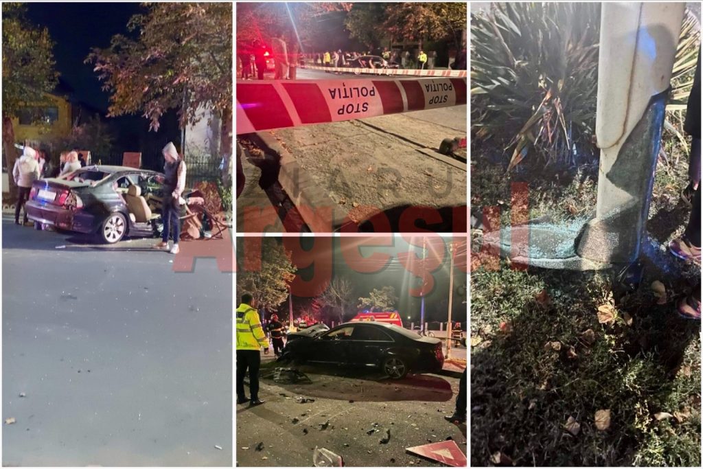Imagini de la accidentul din Costești. S-a lăsat cu leșin!