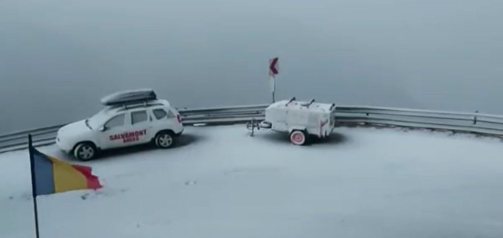 Video - Acum: Ninge în Argeș
