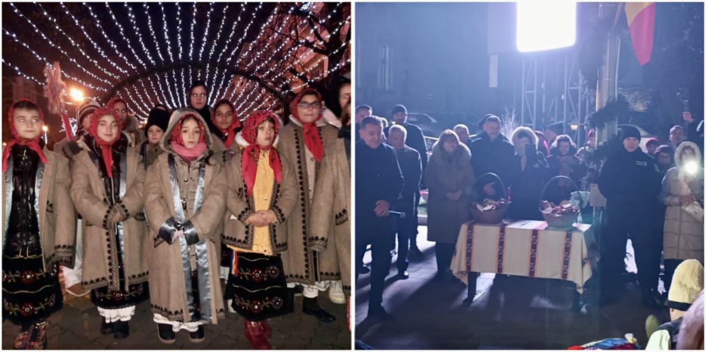 Seară magică în Pitești! Colindătorii vestesc Nașterea lui Hristos