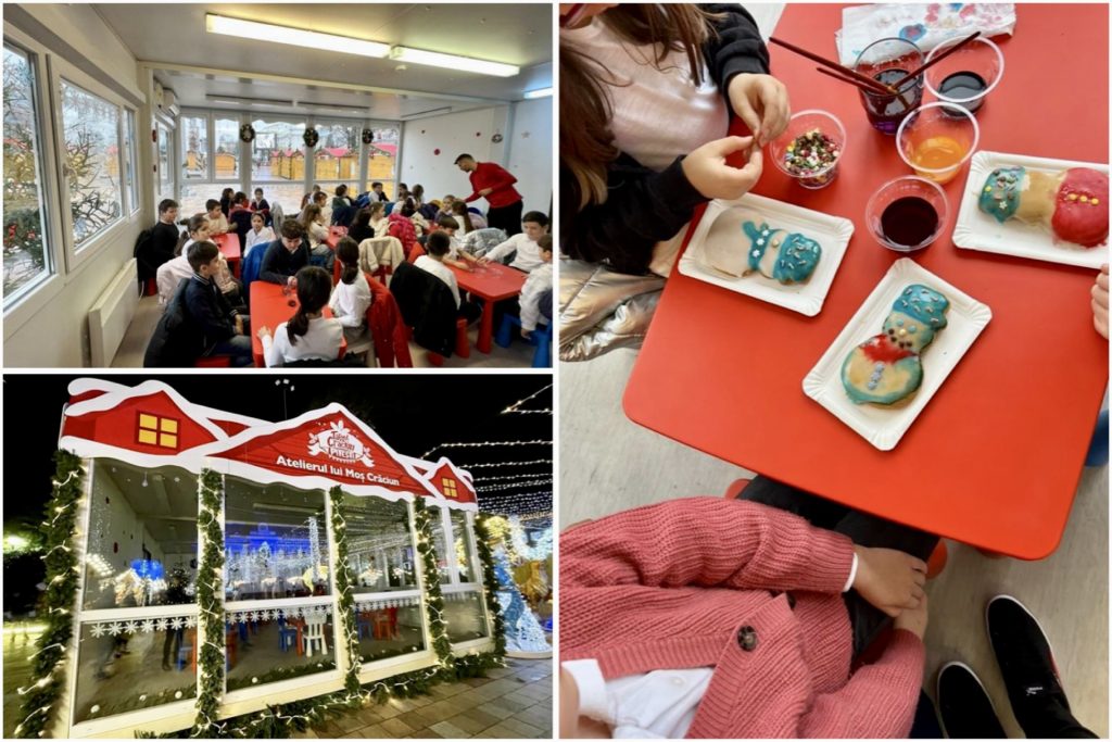 Peste 1.500 de copii, “ucenici” în Atelierul lui Moș Crăciun