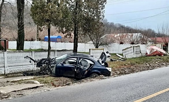 Un alt accident în Argeș, la Dărmănești