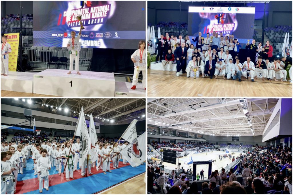 Pitești, locul I pe țară la Campionatul Național de Karate Ashihara