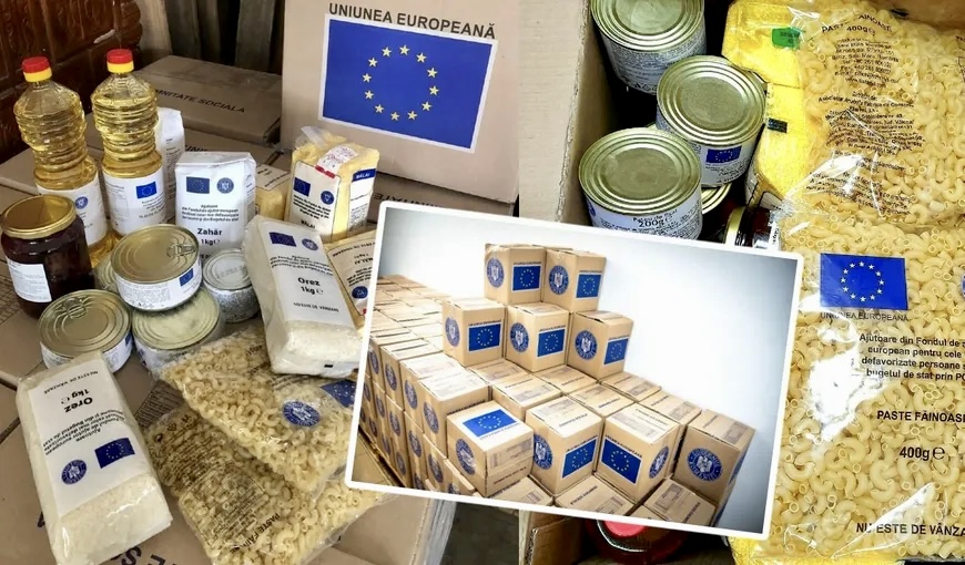 Începe o nouă tranșă de distribuire a pachetelor alimentare în Pitești