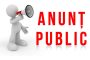 ANUNT PUBLIC 2  privind dezbaterea publica