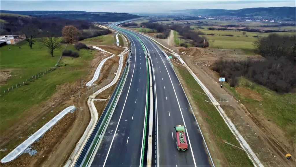 Video: Așa arată primii 13 kilometri de pe Autostrada Sibiu-Pitești