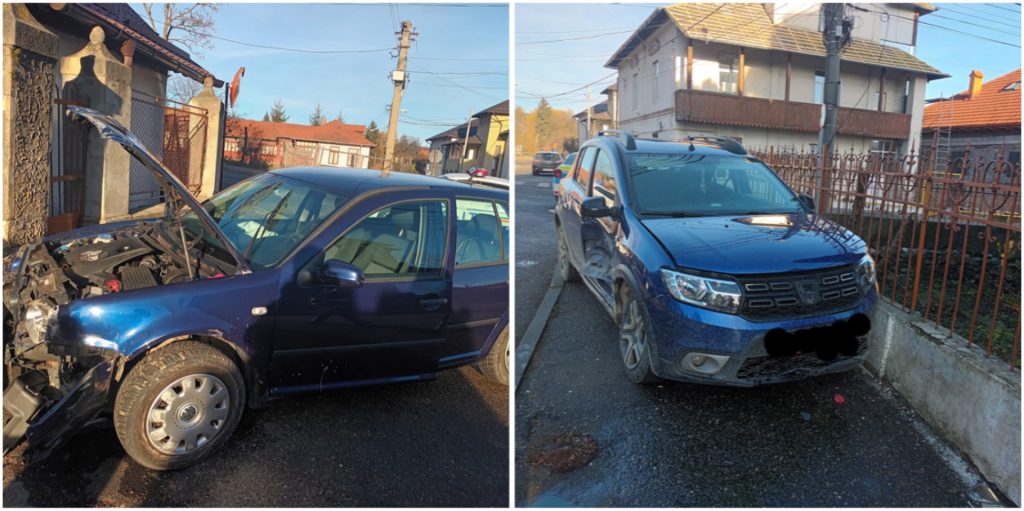 Accident cu două autoturisme implicate în Argeș