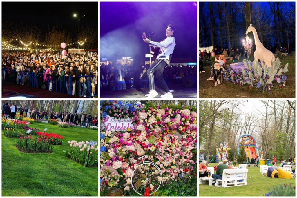 Eveniment memorabil în Pitești. Zeci de mii de vizitatori la Simfonia Lalelelor 2023