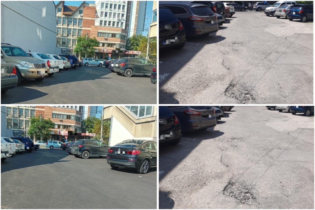 Noi parcări reabilitate în Pitești