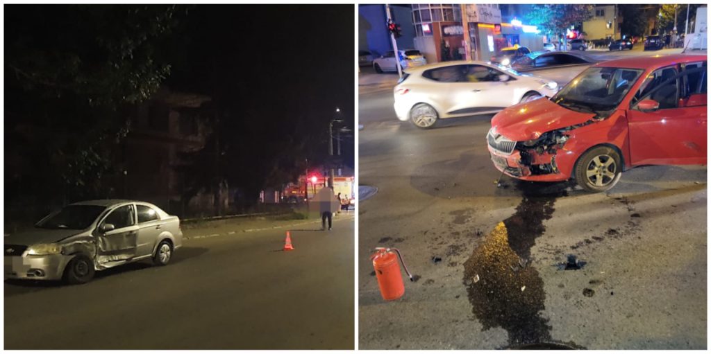 Două accidente acum în Argeș, 4 mașini implicate
